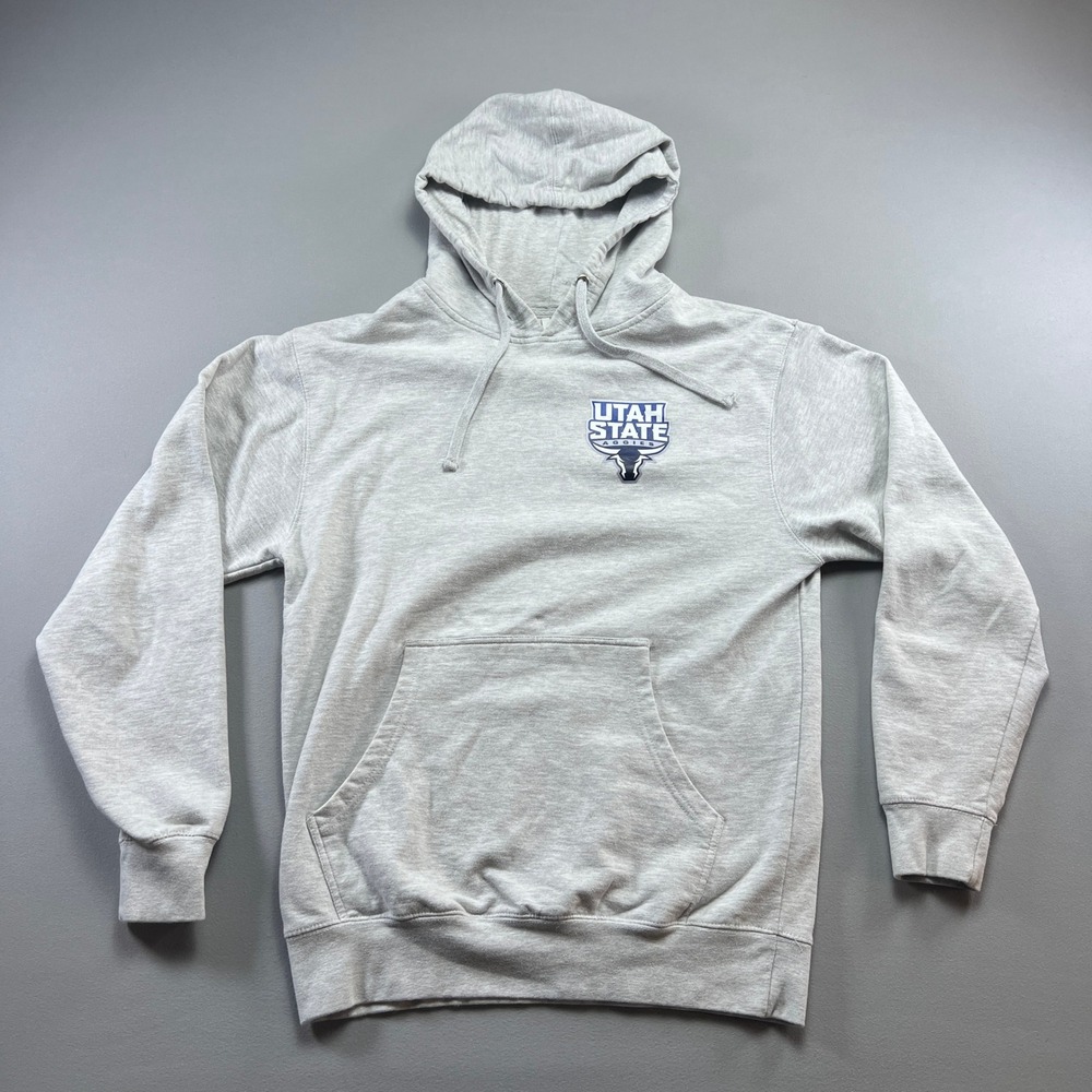Utah State Aggies Football Team Hoodie Mens M Independent Trading Company NCAA